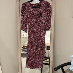 Zara Floral Midi dress